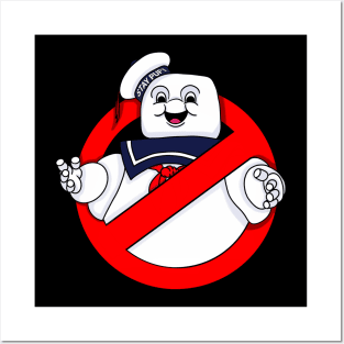 The stay puft marshmallow man Posters and Art